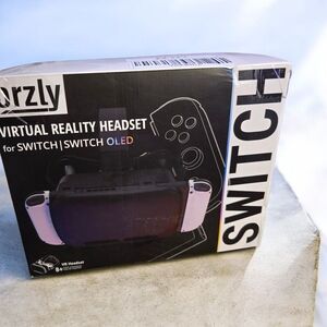 Orzly Virtual Reality Headset for Switch - Black